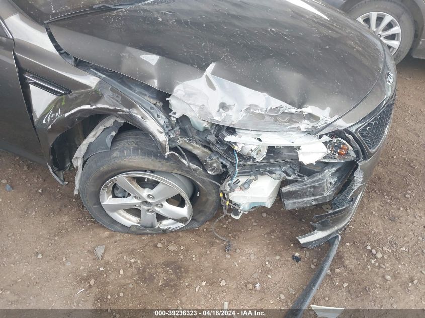 2014 Kia Optima Lx VIN: 5XXGM4A71EG277493 Lot: 39220196