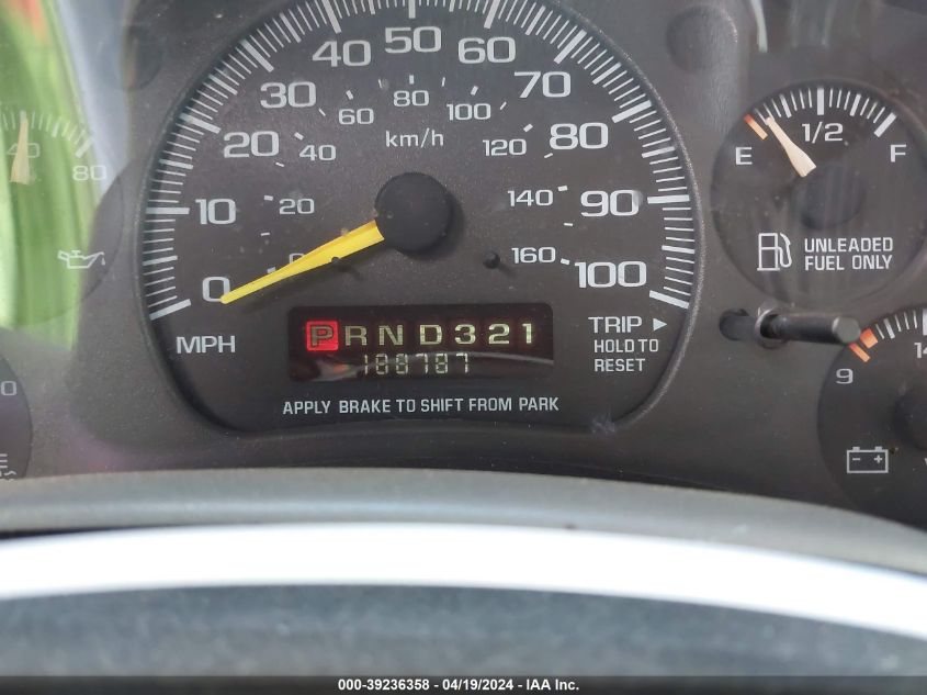 2000 Chevrolet Astro VIN: 1GCDM19W1YB201909 Lot: 39236358