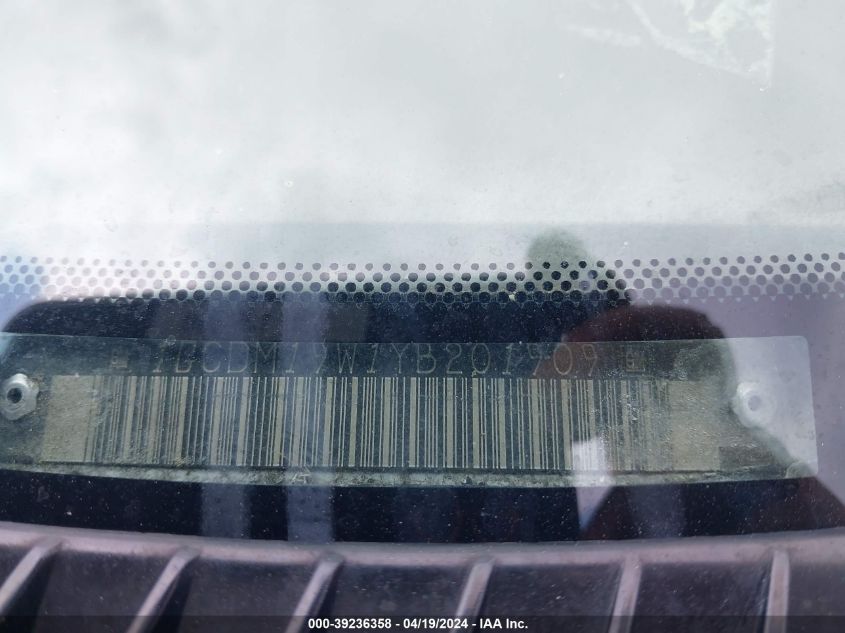 2000 Chevrolet Astro VIN: 1GCDM19W1YB201909 Lot: 39236358