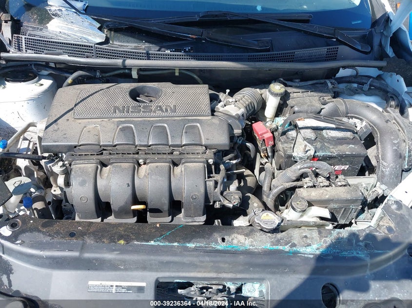 VIN 3N1AB7APXKY205825 2019 NISSAN SENTRA S