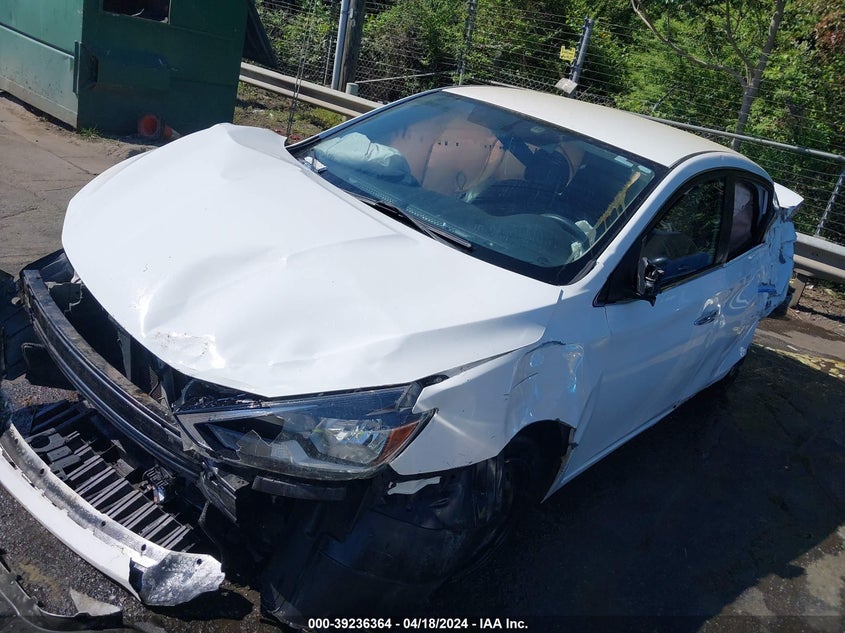 VIN 3N1AB7APXKY205825 2019 NISSAN SENTRA S