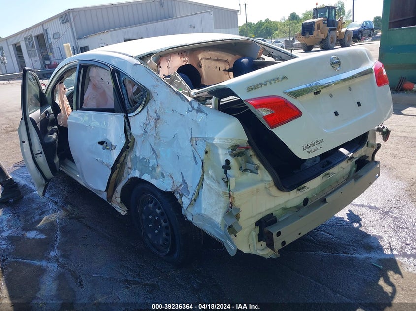 VIN 3N1AB7APXKY205825 2019 NISSAN SENTRA S