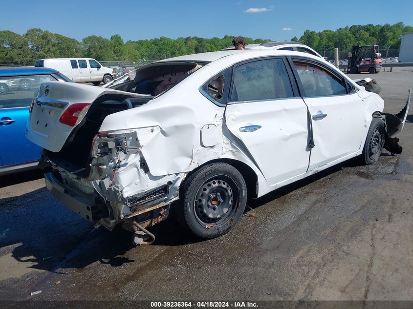 VIN 3N1AB7APXKY205825 2019 NISSAN SENTRA S