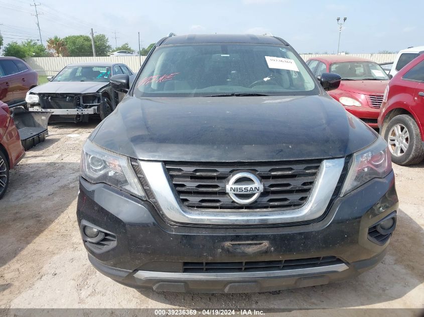 2018 Nissan Pathfinder Sv VIN: 5N1DR2MM2JC659953 Lot: 39236369