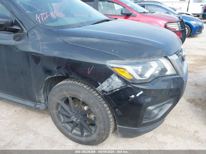 2018 Nissan Pathfinder Sv VIN: 5N1DR2MM2JC659953 Lot: 39236369