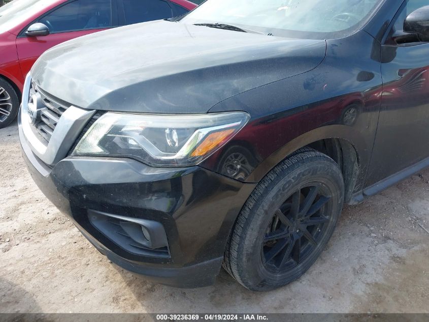 2018 Nissan Pathfinder Sv VIN: 5N1DR2MM2JC659953 Lot: 39236369