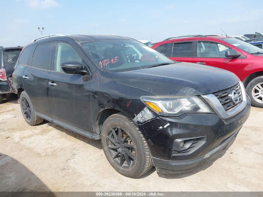 2018 Nissan Pathfinder Sv VIN: 5N1DR2MM2JC659953 Lot: 39236369