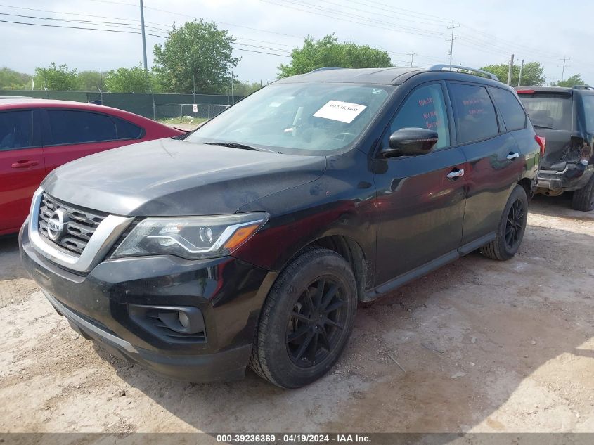 2018 Nissan Pathfinder Sv VIN: 5N1DR2MM2JC659953 Lot: 39236369