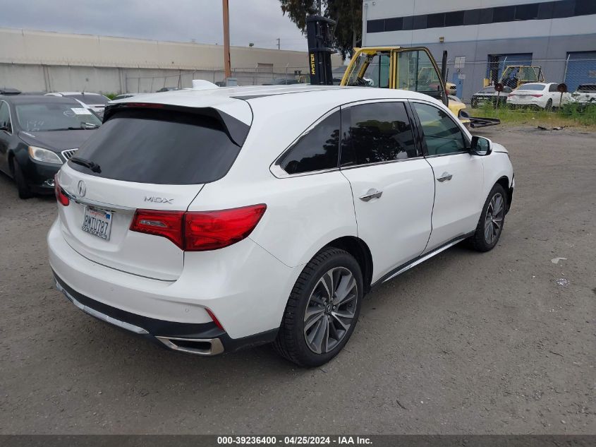 2020 Acura Mdx Technology Package VIN: 5J8YD3H50LL001212 Lot: 39236400