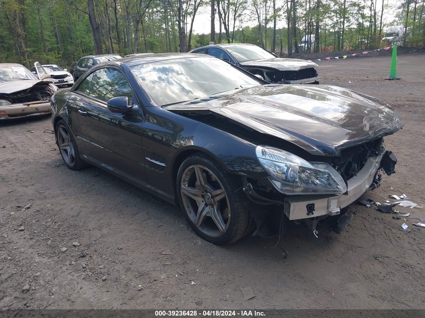 2009 Mercedes-Benz Sl 550 VIN: WDBSK71F29F156208 Lot: 39236428