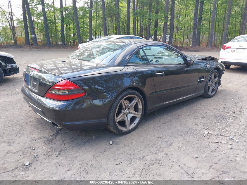 2009 Mercedes-Benz Sl 550 VIN: WDBSK71F29F156208 Lot: 39236428