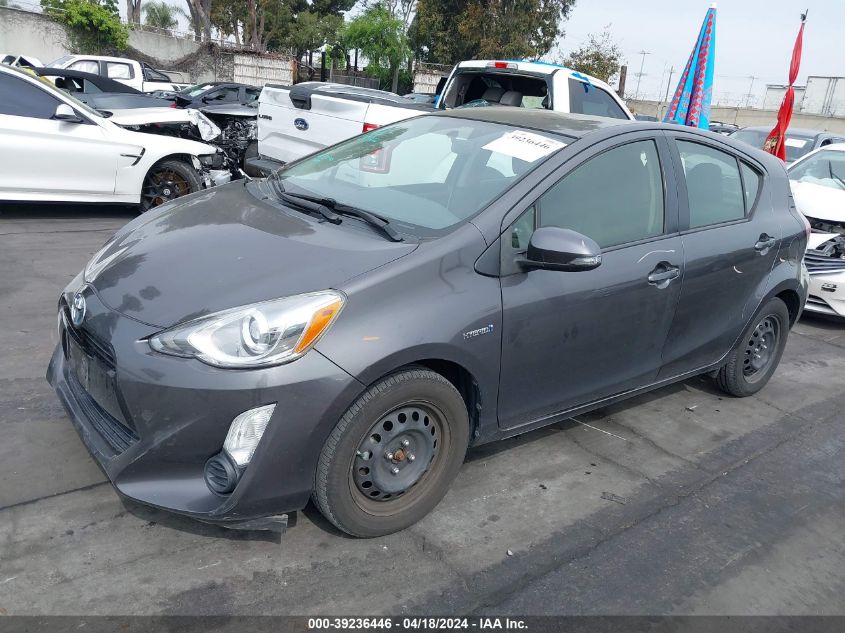 2015 Toyota Prius C Two VIN: JTDKDTB36F1111032 Lot: 11960595