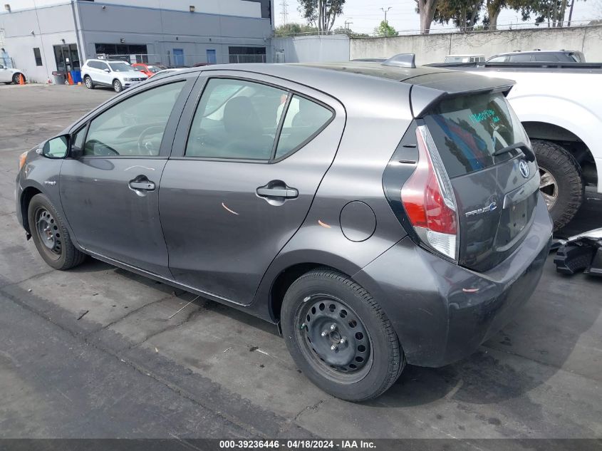 2015 Toyota Prius C Two VIN: JTDKDTB36F1111032 Lot: 11960595