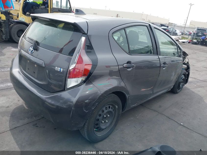 2015 Toyota Prius C Two VIN: JTDKDTB36F1111032 Lot: 11960595