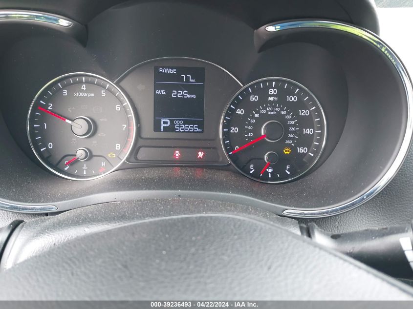 2015 KIA FORTE LX - KNAFX4A64F5299548