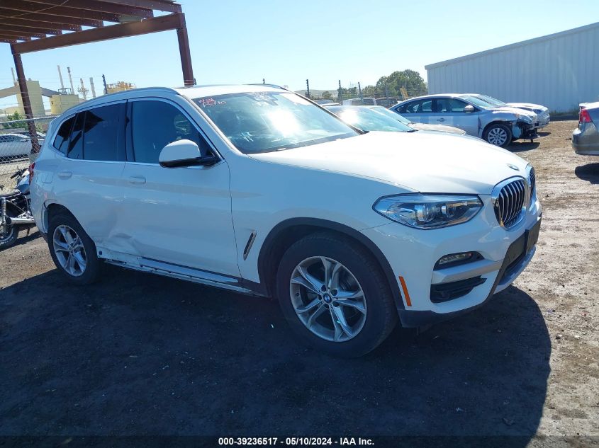 2021 BMW X3 Sdrive30I VIN: 5UXTY3C08M9G63208 Lot: 39236517