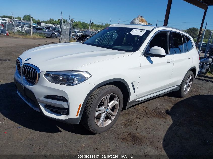 2021 BMW X3 SDRIVE30I - 5UXTY3C08M9G63208