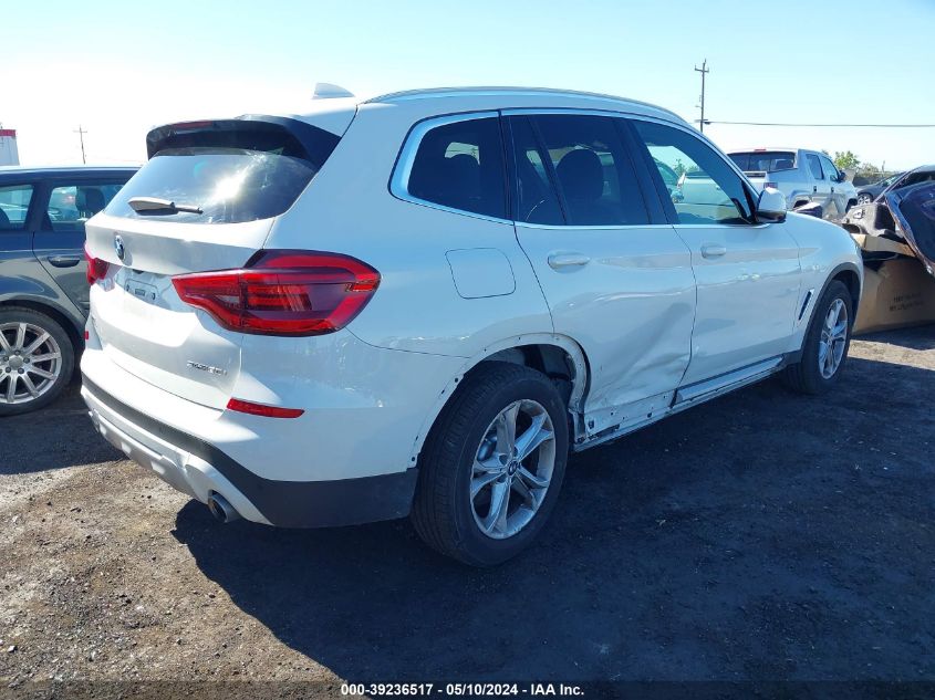 2021 BMW X3 SDRIVE30I - 5UXTY3C08M9G63208