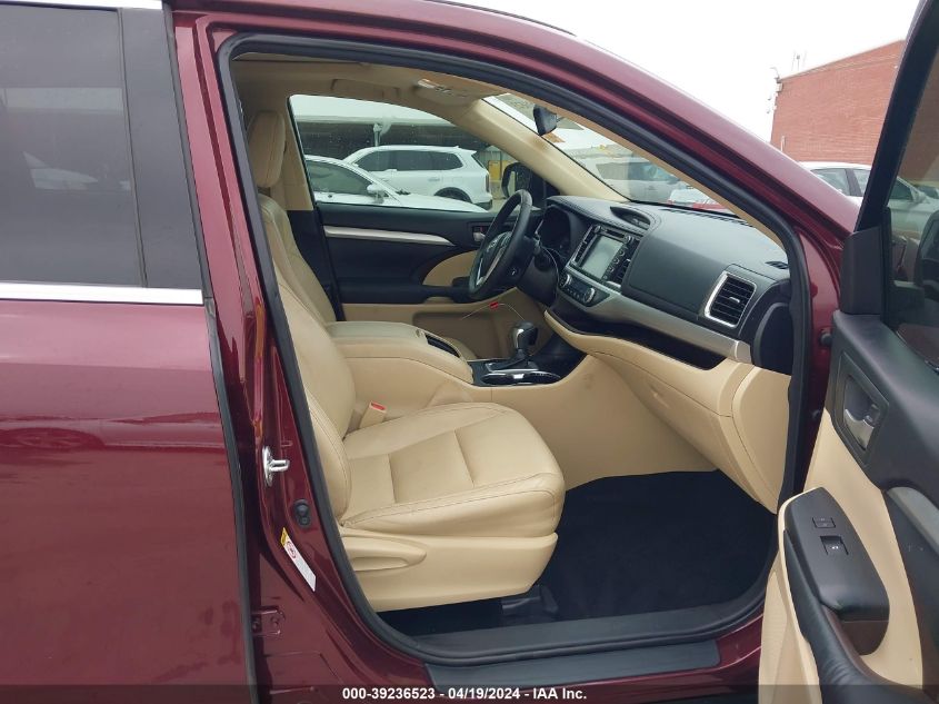 2015 Toyota Highlander Xle V6 VIN: 5TDKKRFH3FS066567 Lot: 39236523