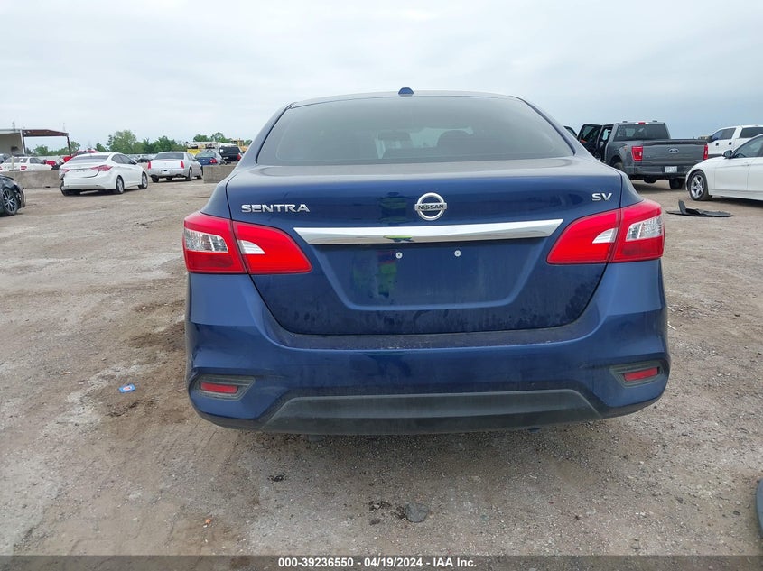 VIN 3N1AB7AP9KL614704 2019 NISSAN SENTRA SV
