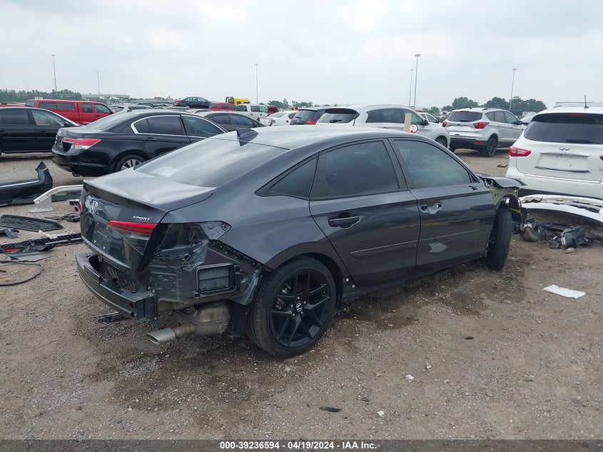 2022 HONDA CIVIC 2.0L I-4 DI, DOHC, V(VIN: 2HGFE2F50NH575939