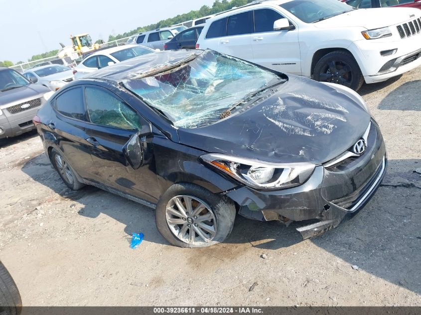 2014 Hyundai Elantra Se (Ulsan Plant) VIN: KMHDH4AE0EU101787 Lot: 39236611