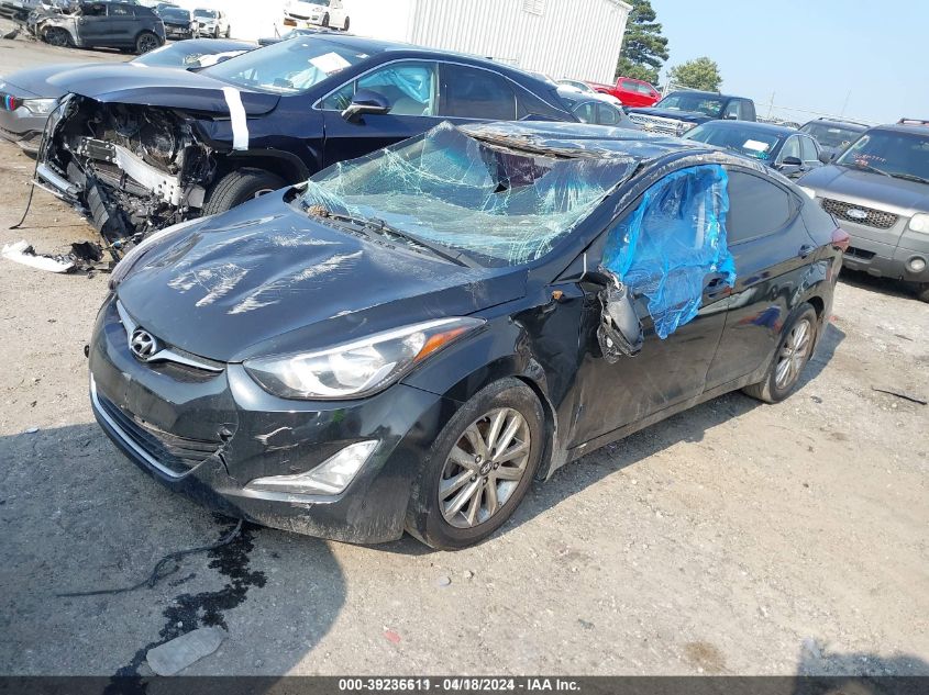 2014 Hyundai Elantra Se (Ulsan Plant) VIN: KMHDH4AE0EU101787 Lot: 39236611