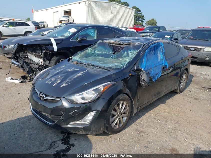 2014 Hyundai Elantra Se (Ulsan Plant) VIN: KMHDH4AE0EU101787 Lot: 39236611