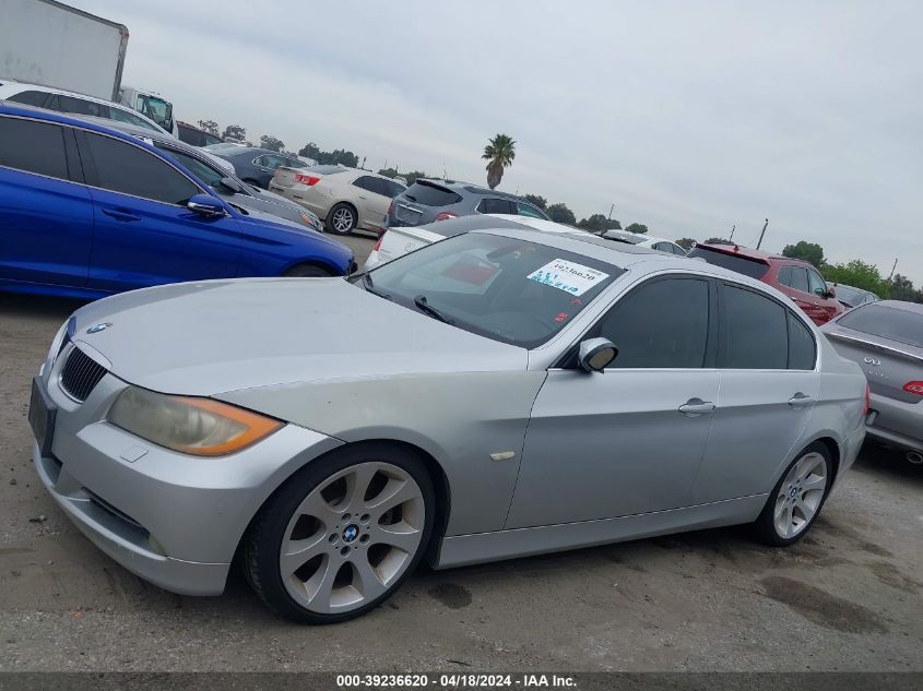 2006 BMW 330I VIN: WBAVB33526KS33607 Lot: 39236620