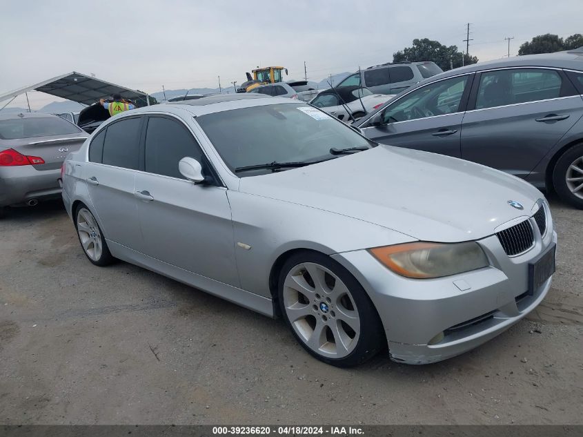 2006 BMW 330I VIN: WBAVB33526KS33607 Lot: 39236620