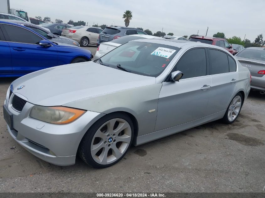 2006 BMW 330I VIN: WBAVB33526KS33607 Lot: 39236620