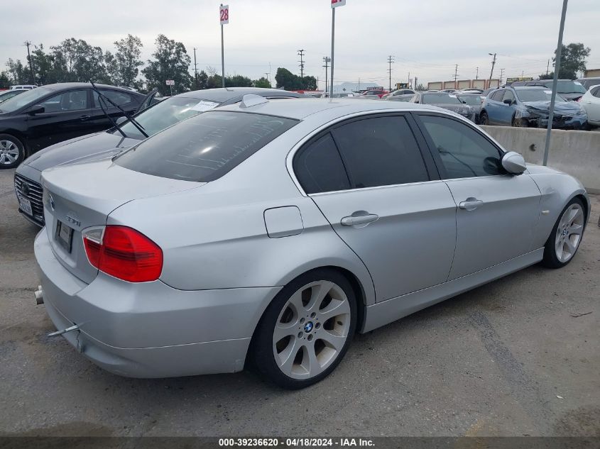 2006 BMW 330I VIN: WBAVB33526KS33607 Lot: 39236620