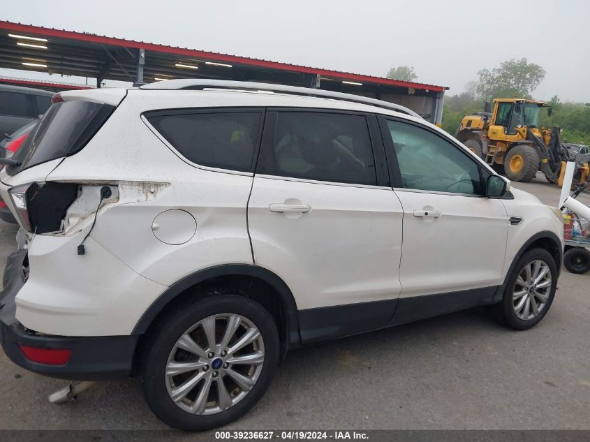 2017 Ford Escape Titanium VIN: 1FMCU0J93HUD15809 Lot: 39236627
