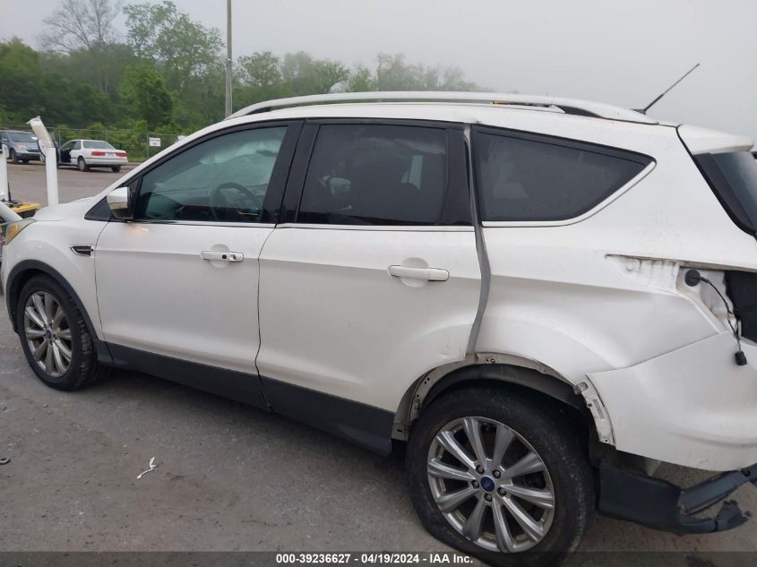 2017 Ford Escape Titanium VIN: 1FMCU0J93HUD15809 Lot: 39236627