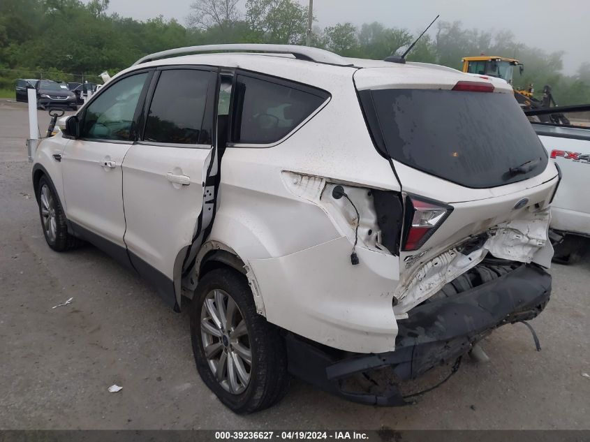 2017 Ford Escape Titanium VIN: 1FMCU0J93HUD15809 Lot: 39236627