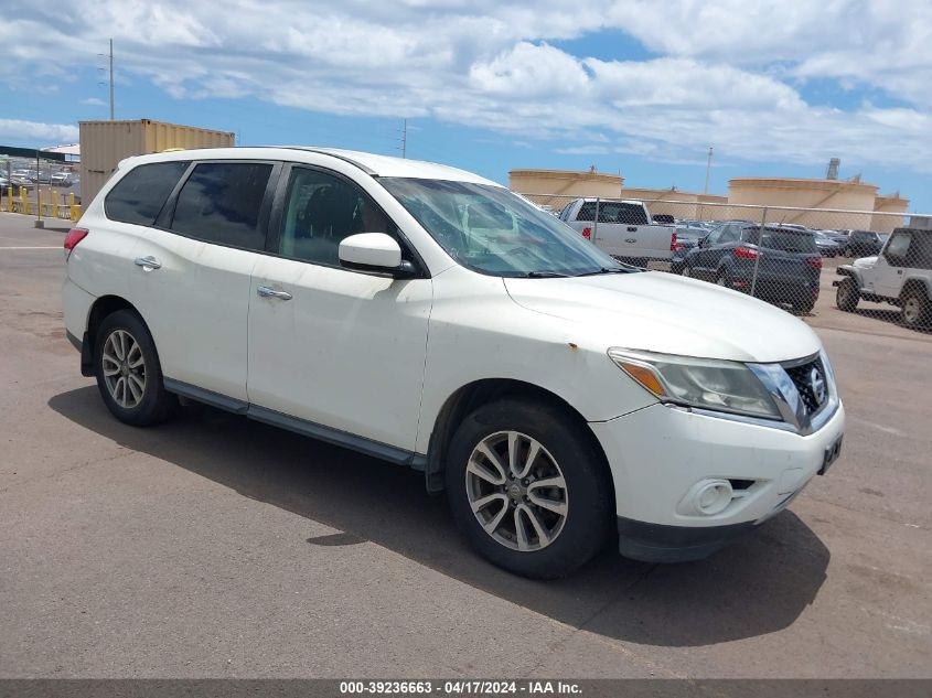 2013 Nissan Pathfinder S VIN: 5N1AR2MN5DC613257 Lot: 39236663