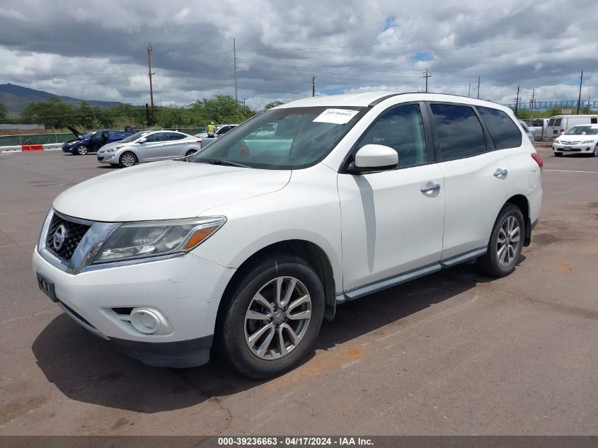 2013 Nissan Pathfinder S VIN: 5N1AR2MN5DC613257 Lot: 39236663