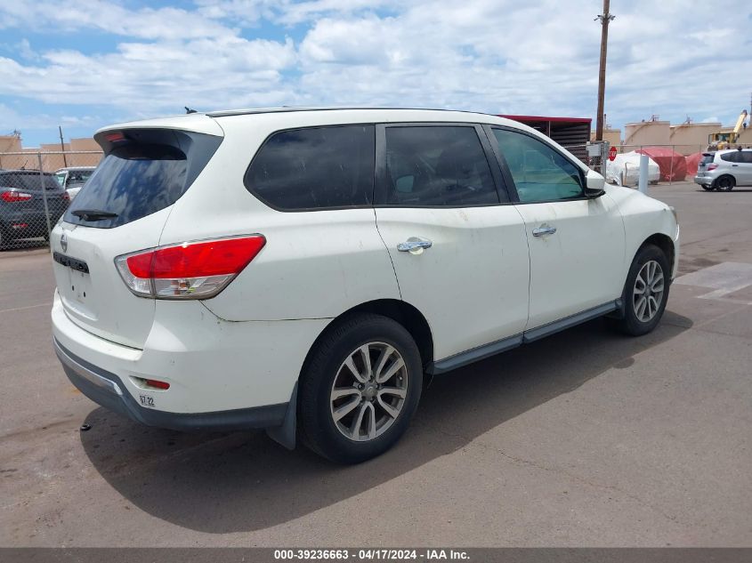 2013 Nissan Pathfinder S VIN: 5N1AR2MN5DC613257 Lot: 39236663