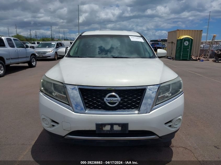 2013 Nissan Pathfinder S VIN: 5N1AR2MN5DC613257 Lot: 39236663