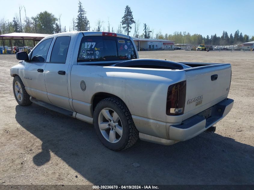 2003 Dodge Ram 1500 Slt/Laramie/St VIN: 1D7HA18D43S381640 Lot: 39236670