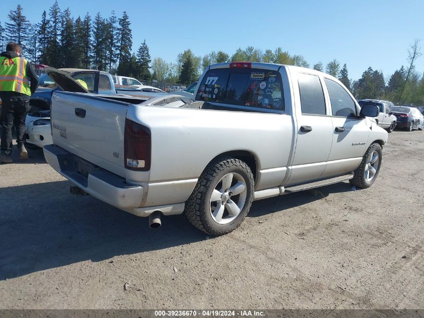 2003 Dodge Ram 1500 Slt/Laramie/St VIN: 1D7HA18D43S381640 Lot: 39236670