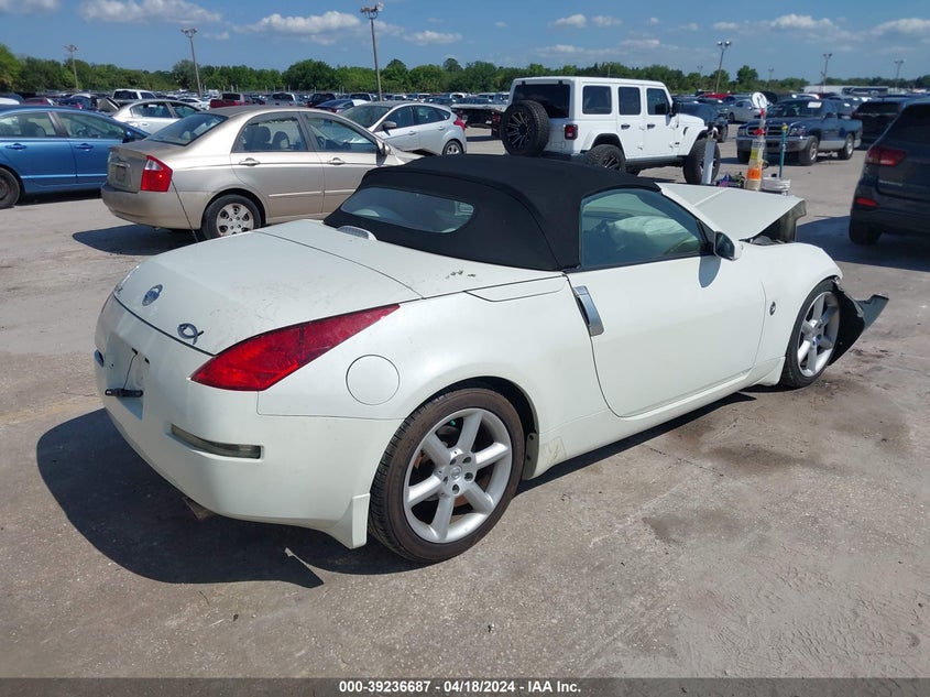 2004 Nissan 350Z Touring VIN: JN1AZ36A14T010233 Lot: 39236687