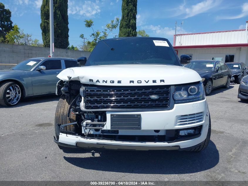 2014 Land Rover Range Rover 5.0L V8 Supercharged/5.0L V8 Supercharged Ebony Edition VIN: SALGS2EF9EA129253 Lot: 39236700