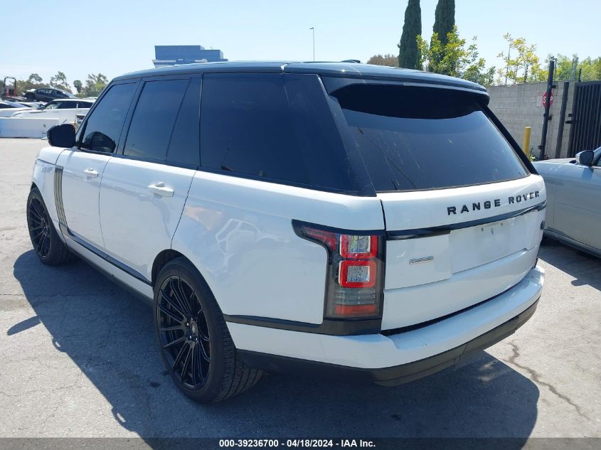 2014 Land Rover Range Rover 5.0L V8 Supercharged/5.0L V8 Supercharged Ebony Edition VIN: SALGS2EF9EA129253 Lot: 39236700