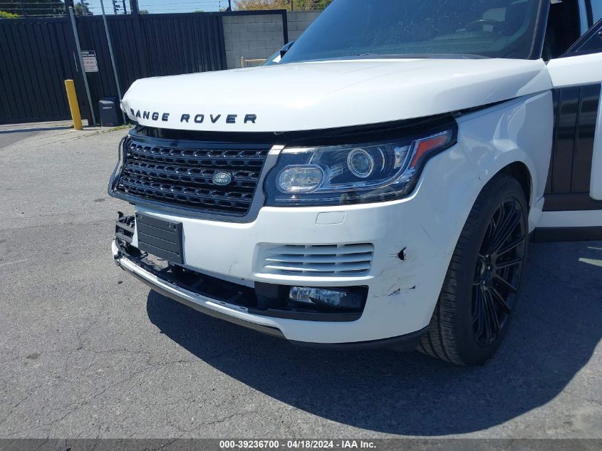 2014 Land Rover Range Rover 5.0L V8 Supercharged/5.0L V8 Supercharged Ebony Edition VIN: SALGS2EF9EA129253 Lot: 39236700