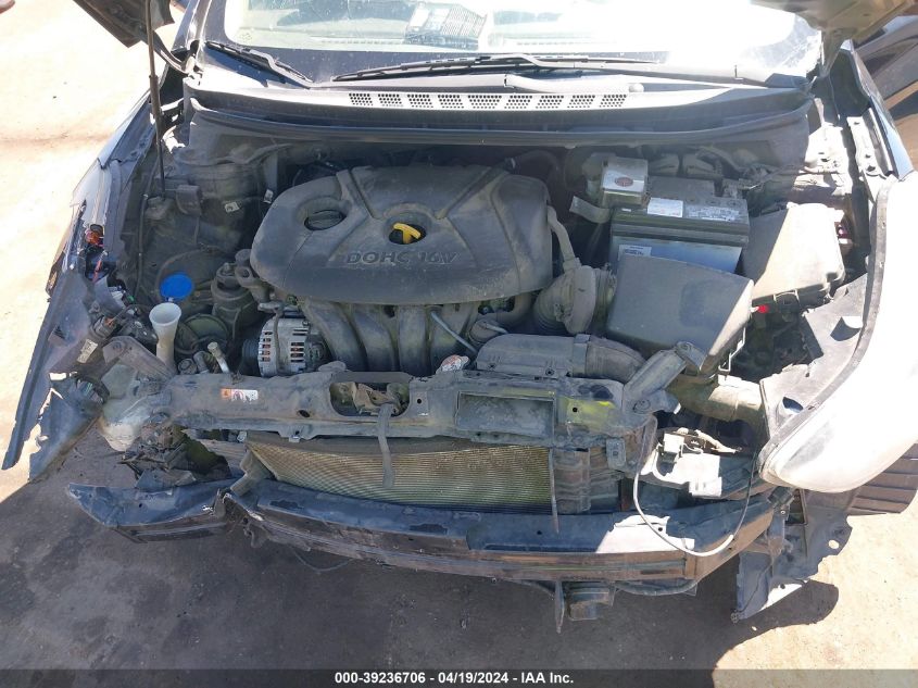 2014 Hyundai Elantra Se VIN: 5NPDH4AE4EH502869 Lot: 39236706