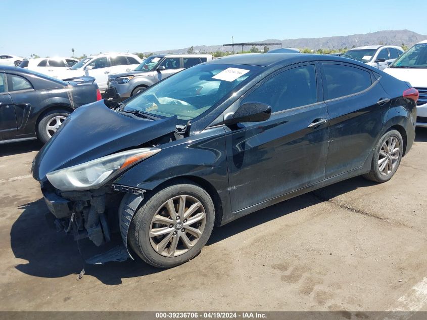 2014 Hyundai Elantra Se VIN: 5NPDH4AE4EH502869 Lot: 39236706