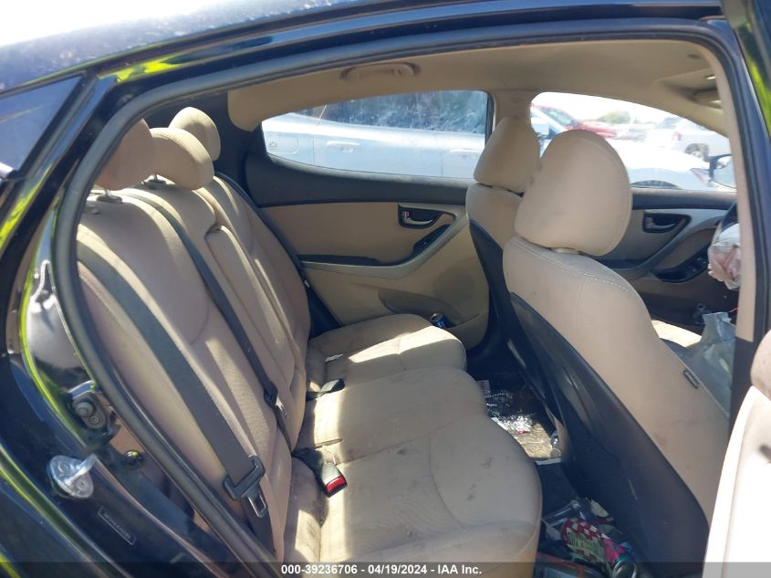 2014 Hyundai Elantra Se VIN: 5NPDH4AE4EH502869 Lot: 39236706