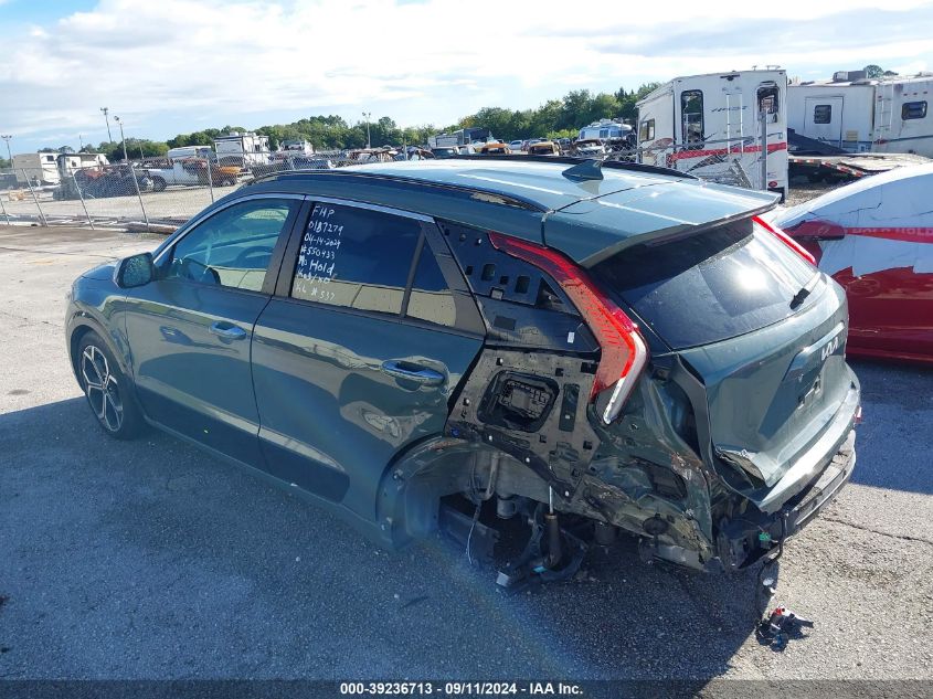 2023 Kia Niro Sx Touring VIN: KNDCT3LEXP5044971 Lot: 39236713