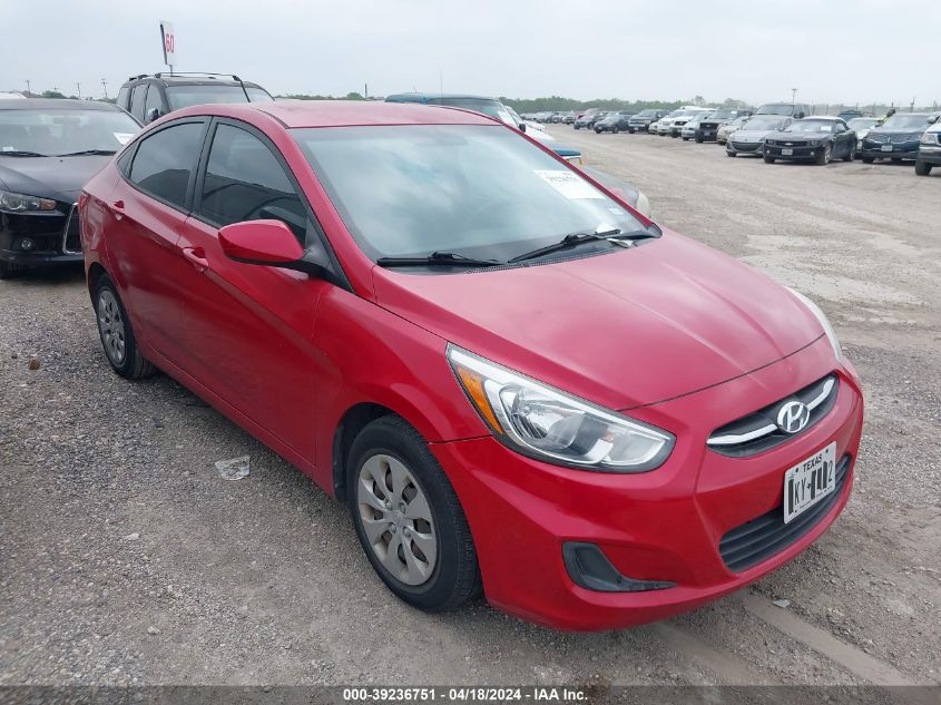 2015 Hyundai Accent Gls VIN: KMHCT4AE8FU906741 Lot: 39236751